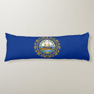 New Hampshire State Flag Lichaamskussen