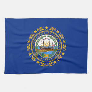 New Hampshire State Flag Theedoek