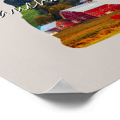 New Hampshire State Photo insert and town name Poster (Hoek)