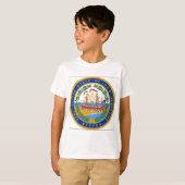New Hampshire State Seal T-shirt (Voorkant volledig)