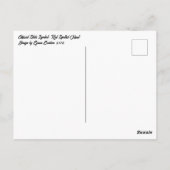 New Hampshire State Symbol Red Spotted Newt Stripe Briefkaart (Achterkant)