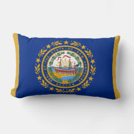 New Hampshire State Vlag Print Patriottisch Kussen