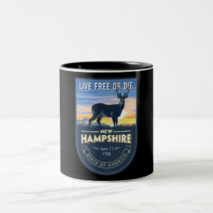 New Hampshire Tweekleurige Koffiemok