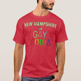 New Hampshire van homoseksuele moeders T-shirt