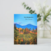 New Hampshire White Mountains Briefkaart (Staand voorkant)