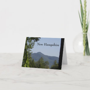 New Hampshire White Mountains Kaart
