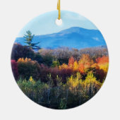 New Hampshire White Mountains Keramisch Ornament (Achterkant)