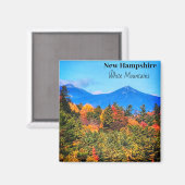 New Hampshire White Mountains Magnet Magneet (Voorkant / Achterkant)