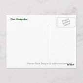 New Hampshire Zee Briefkaart (Achterkant)