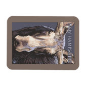 New HampshireMoose Up Close Magneet (Horizontaal)