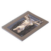 New HampshireMoose Up Close Notitieboek (Linkerzijde)