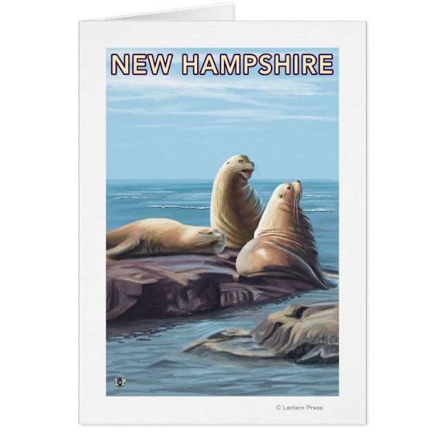 New HampshireSea Lions Scene (Voorkant)