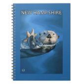 New HampshireSea Otter Scene Notitieboek (Voorkant)