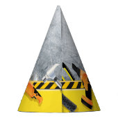 New Handyman Construction Birthday Feesthoedjes (Achterkant)