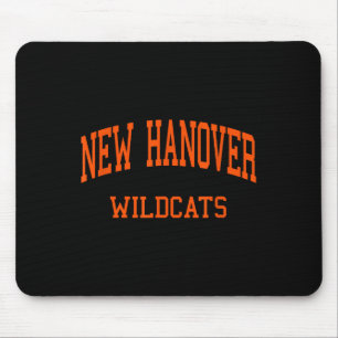 New Hanover High School HS Wilmington NC Retro Spo Muismat