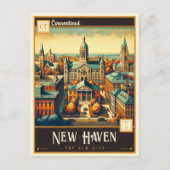 New Haven, Connecticut | Briefkaart (Voorkant)