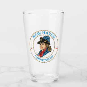 New Haven Connecticut Koloniaal Glas