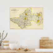 New Haven County Connecticut Poster (Keuken)