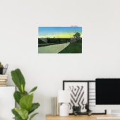 New Haven, CTView of Merritt Parkway Poster (Thuiskantoor)