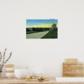 New Haven, CTView of Merritt Parkway Poster (Keuken)
