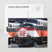 New Haven Railroad ( C- DOT ) FL 9M 2026 Briefkaart (Voorkant / Achterkant)