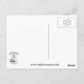 New Haven Railroad-Gateway to New England 1950 Briefkaart (Achterkant)