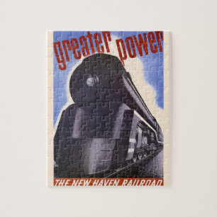 New Haven Railroad Greater Power 1938 Puzzle Legpuzzel