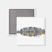 New Haven Skyline Magneet (Voorkant / Achterkant)