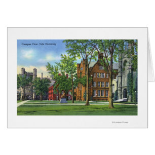 New Haven, vue de campus universitaire de CTYale