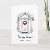 New Home Anniversary Card | Real Estate Agent Kaart (Voorkant)