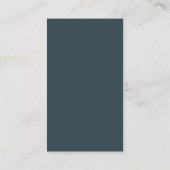 New Home Custom Photo Greenery Wreath Moving Informatiekaartje (Achterkant)