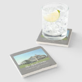 New Home Family Keepomwille Photo Stenen Onderzetter (Zijkant)