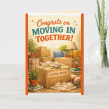 New Home/Moving In Congratulations Greeting Card