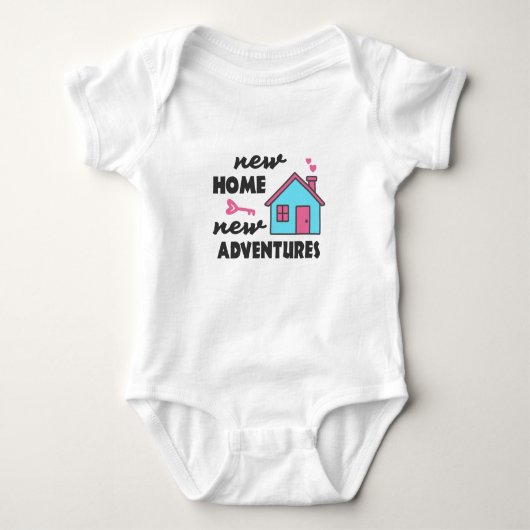 New Home New Adventures Romper (Voorkant)