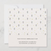 New Home Photo Doodle Scandinavian Pines Moving Aankondiging (Achterkant)