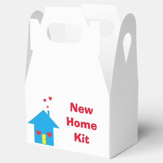 "New Home" Survival Kit Bedankdoosjes (Geopend)