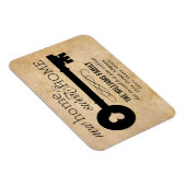 New Home Sweet Home Key Moving Magneet (Rechterzijde)