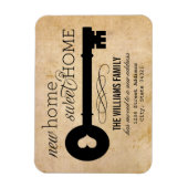 New Home Sweet Home Key Moving Magneet (Verticaal)
