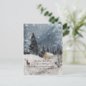 New Home Sweet Home Moving Address Briefkaart (Staand voorkant)