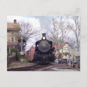 New Hope & Ivyland Steam Engine # 40 Briefkaart
