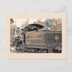 New Hope Ivyland Stoomtrein Briefkaart