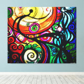 New Hope (omwikkeld canvas) Canvas Afdruk (Insitu (Houten vloer))