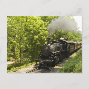 New Hope Steam Engine Number 40 Briefkaart