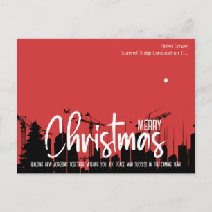 New Horizons Bouw, Architectenbureau X-Mas Feestdagenkaart