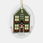 New House 2023 Keramisch Ornament (Rechts)