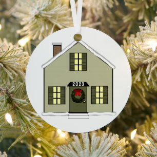 New House Collectible Ceramic Ornament
