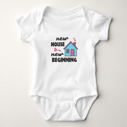 New House New Beginning Romper (Voorkant)