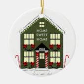 New House-versiering Keramisch Ornament (Voorkant)