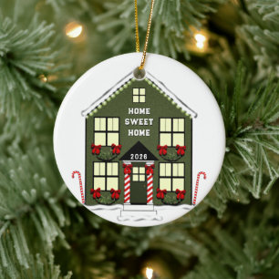 New House-versiering Keramisch Ornament