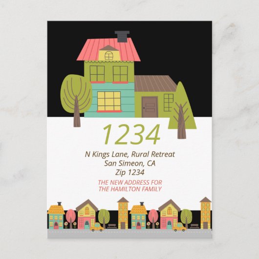 New House We hebben de aankondiging van thuis verp (Voorkant)